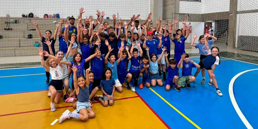 crianças esporte no anglo sorocaba